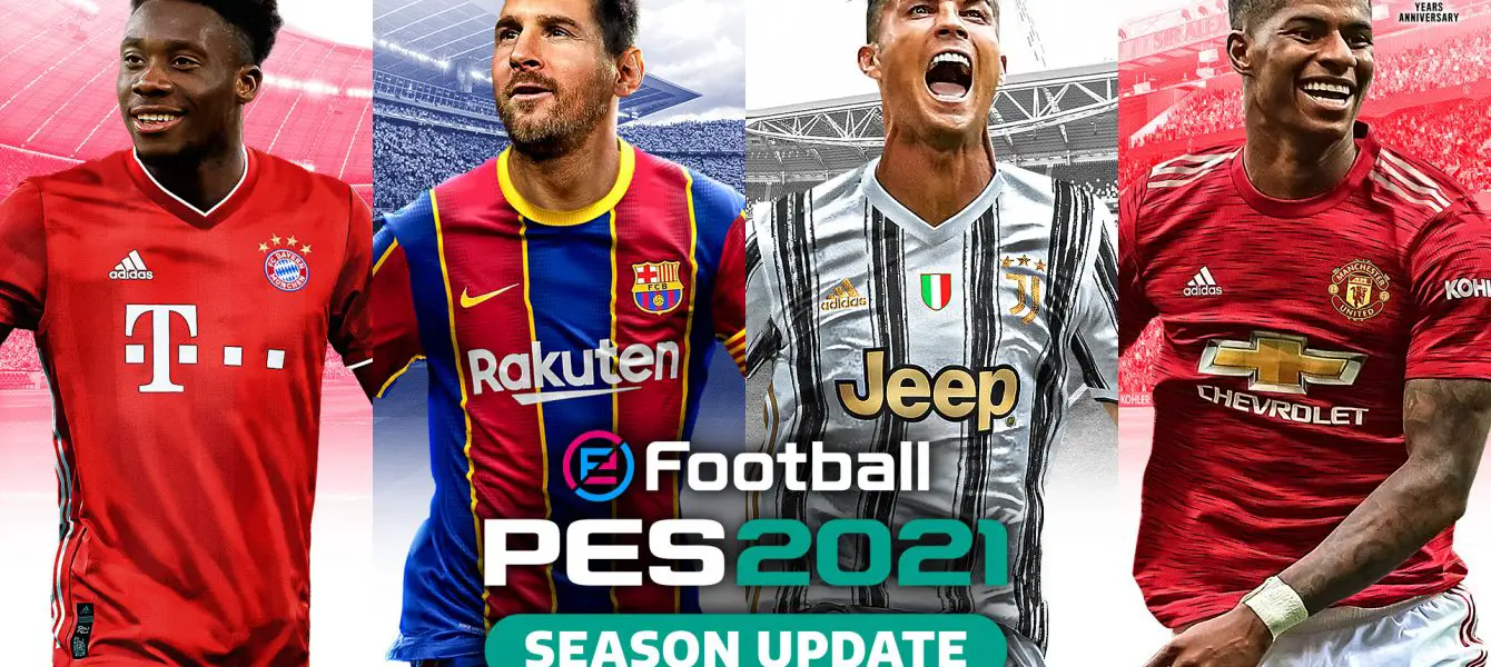 eFootball PES 2021 Season Update : la mise à jour 1.05 et le DataPack 5.0 sont disponibles (patch note)