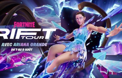 Fortnite : Ariana Grande en tête d'affiche du Rift Tour avec des skins déblocables