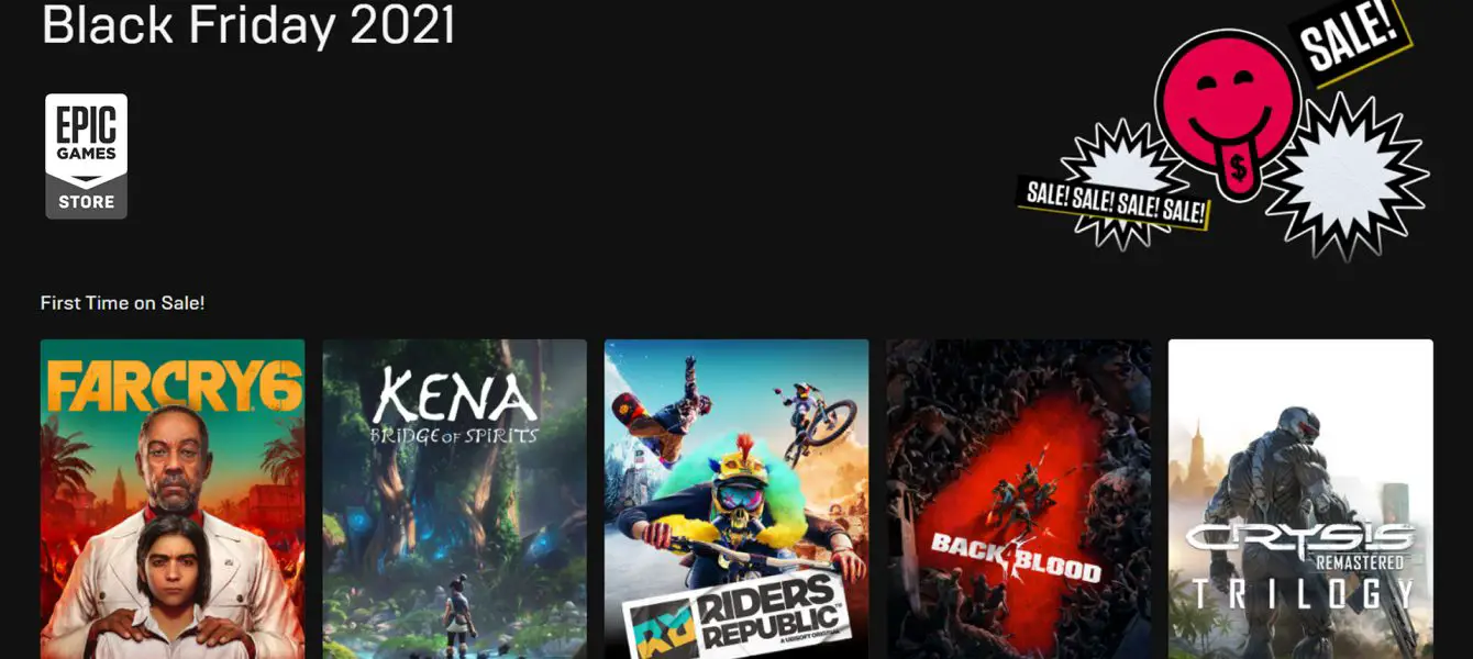 BON PLAN | Pour le Black Friday 2021 Epic Games Store a des promotions sur +900 jeux