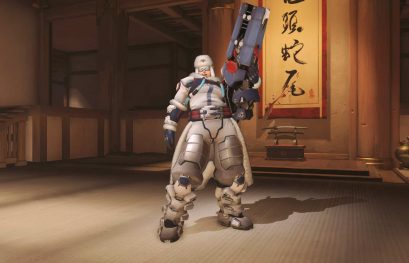 La lettre Z discrètement supprimée sur des skins du personnage de Zarya dans Overwatch