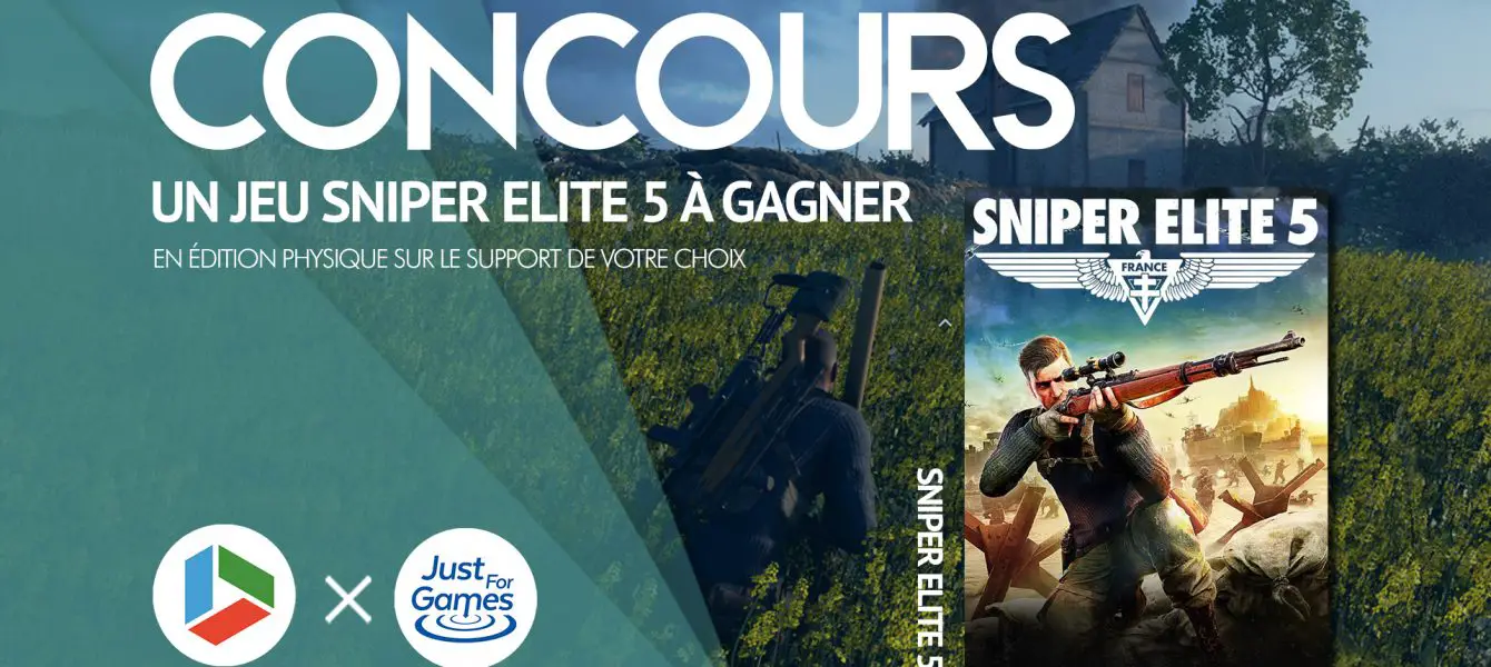 CONCOURS | Un jeu Sniper Elite 5 à gagner sur le support de votre choix