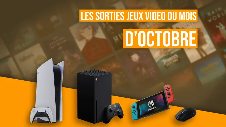 Le calendrier des sorties jeux vidéo du mois d’octobre 2024