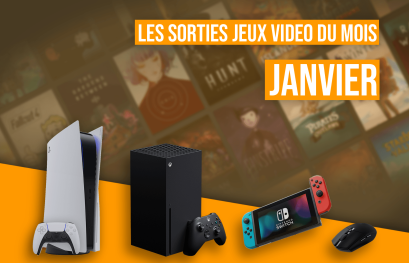 Le calendrier des sorties jeux vidéo du mois de janvier 2024