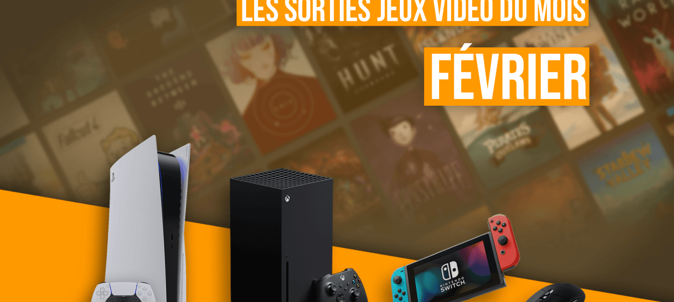 Le calendrier des sorties jeux vidéo du mois de février 2025