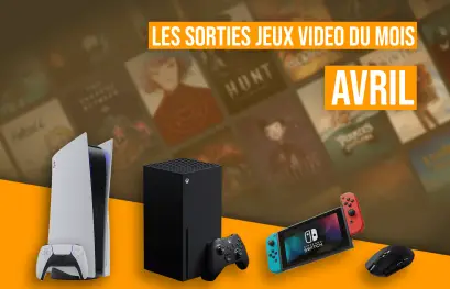 Le calendrier des sorties jeux vidéo du mois d'avril 2024