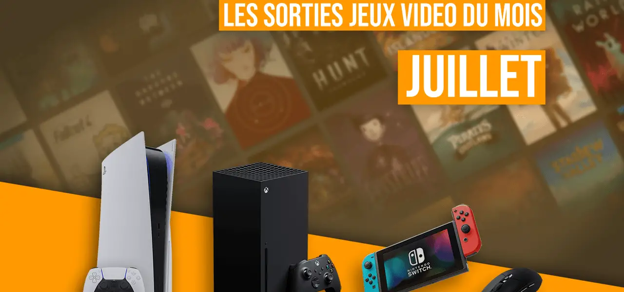 Le calendrier des sorties jeux vidéo du mois de juillet 2024