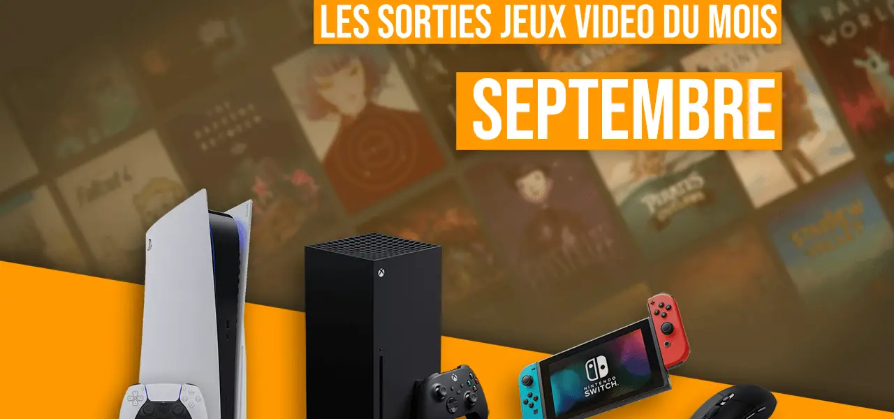 Le calendrier des sorties jeux vidéo du mois de septembre 2024