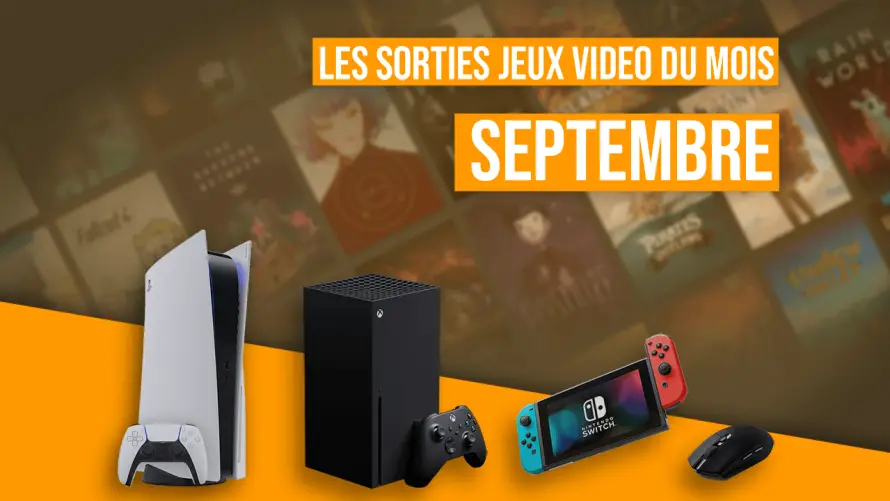 Le calendrier des sorties jeux vidéo du mois de septembre 2024