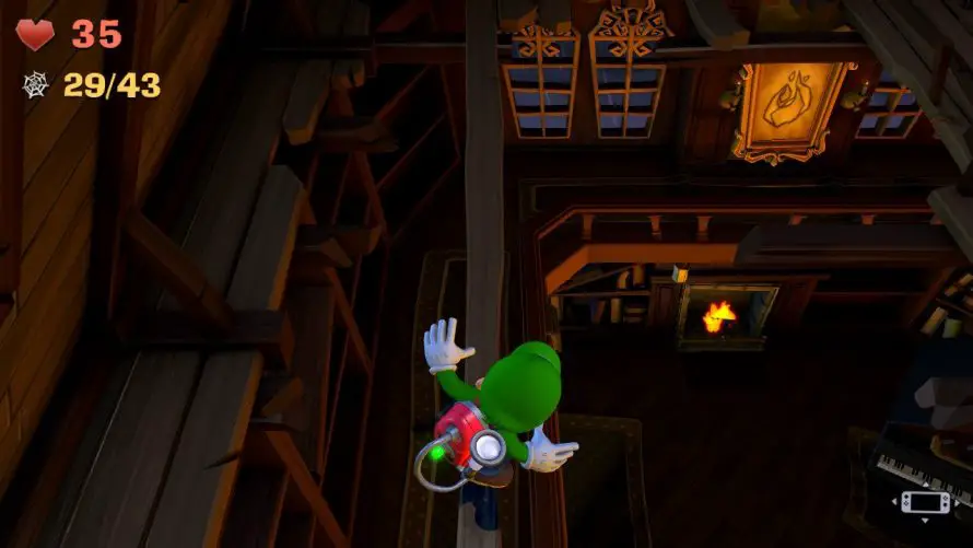 GUIDE | Luigi’s Mansion 2 HD : comment tenir en équilibre sur les poutres ?