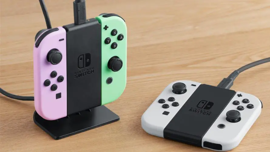 Nintendo Switch : une station de recharge officielle pour Joy-con officialisée et datée