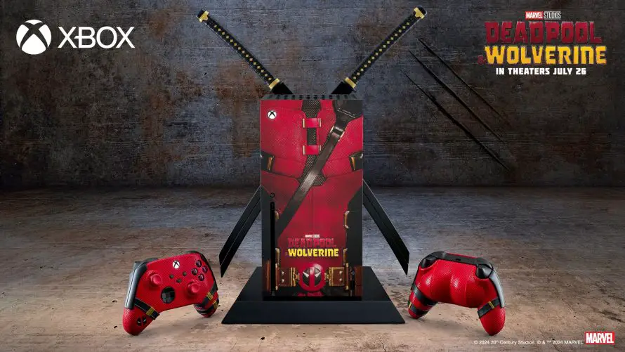 Une manette Xbox custom Deadpool à gagner à l’occasion de la sortie du film Deadpool & Wolverine