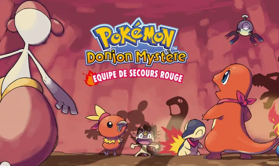 Pokémon Donjon Mystère : Équipe de Secours Rouge bientôt sur Nintendo Switch avec une date de sortie