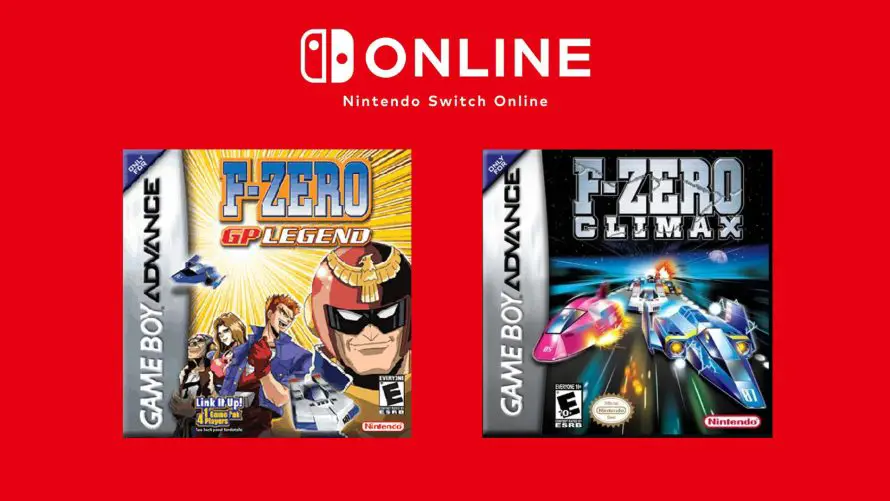 F-Zero: GP Legend et F-Zero Climax rejoignent la bibliothèque GBA du service Switch Online