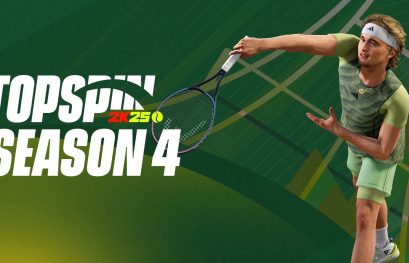 Top Spin 2K25 : la saison 4 bientôt lancée avec l'arrivée d'un joueur allemand classé troisième mondial