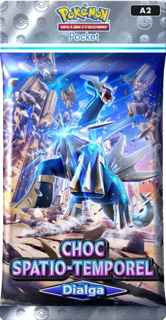 Nouveau booster Pokémon TCG Choc Spatio Temporel Dialga